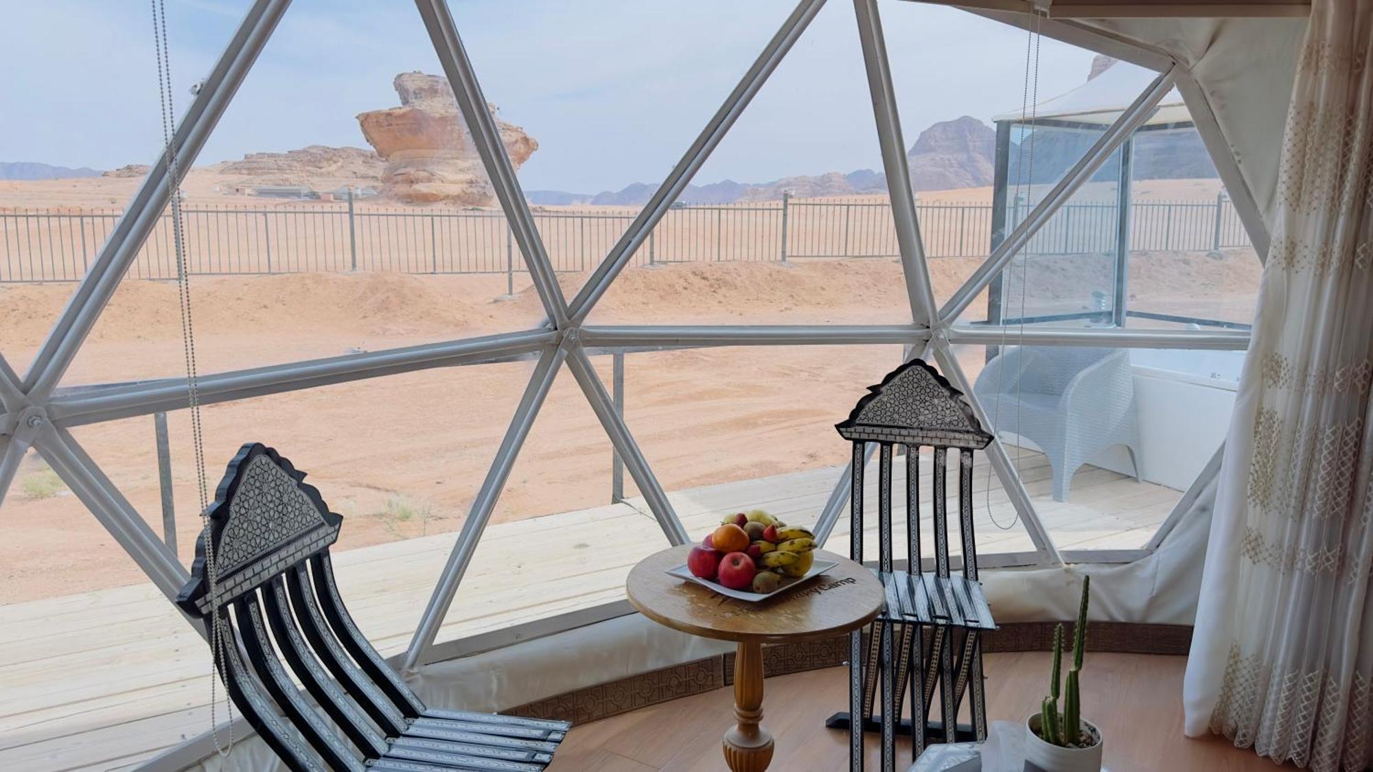 Mazayen Rum Camp Wadi Rum Exterior photo