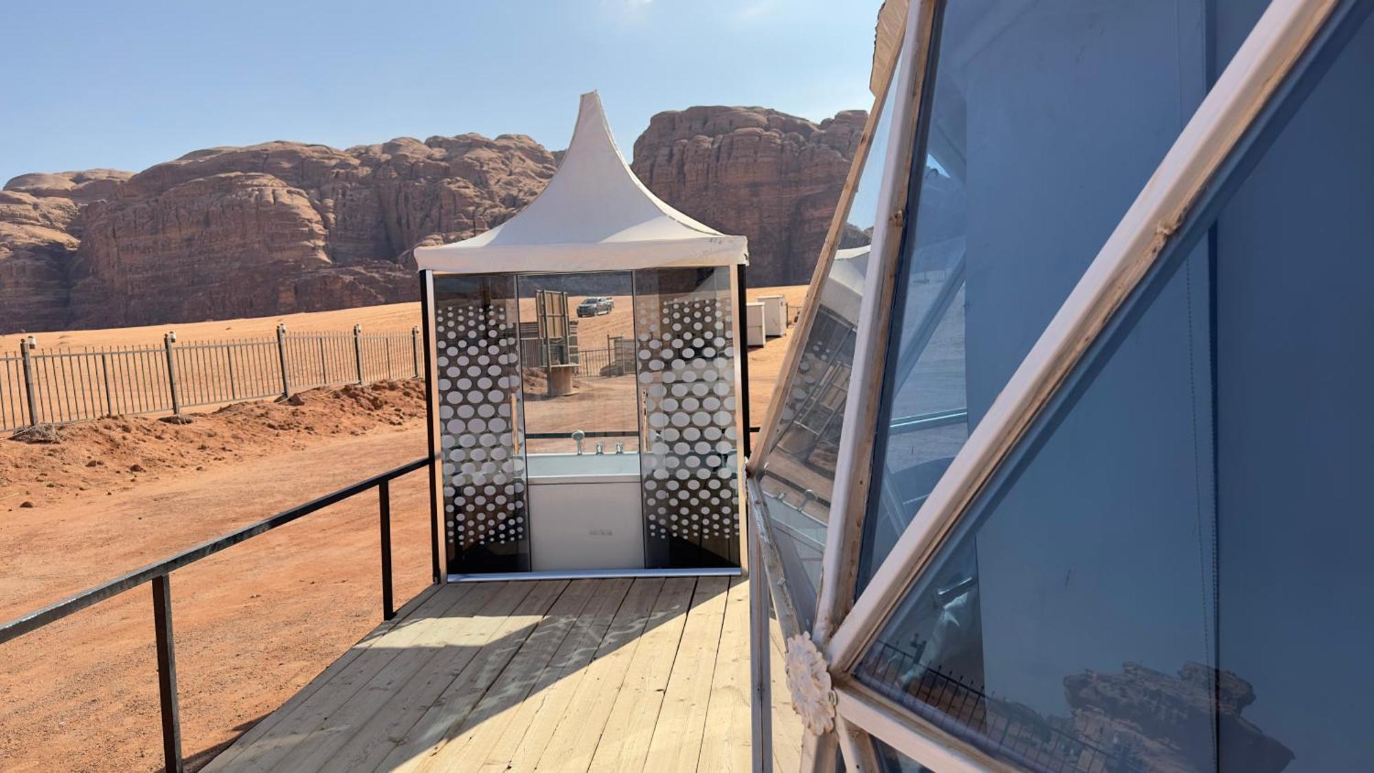 Mazayen Rum Camp Wadi Rum Exterior photo
